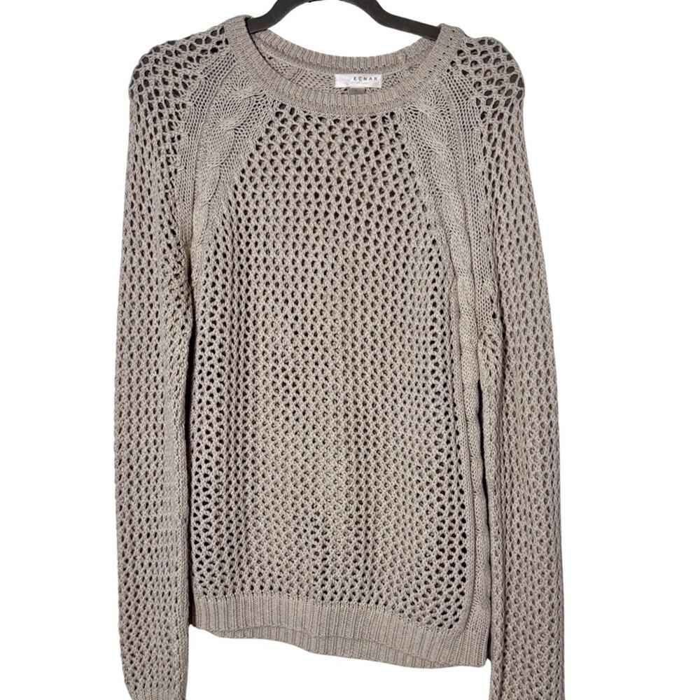 Kenar Beige Knit Pullover